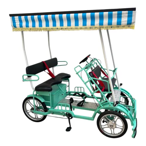 FB 5 places ( 2 adults and 3 kids ) Electric bike with Solar panel 