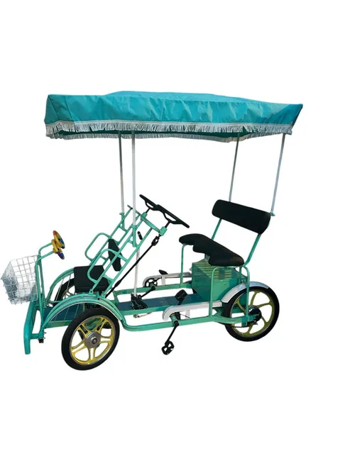 Electric FAMILY BIKE 5 places  ( 2 adults and 3 kids )