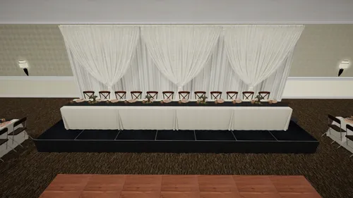 12 Person Head Table Package