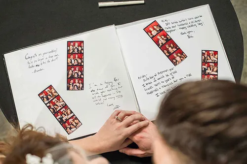 Photo Strip Guest Book 