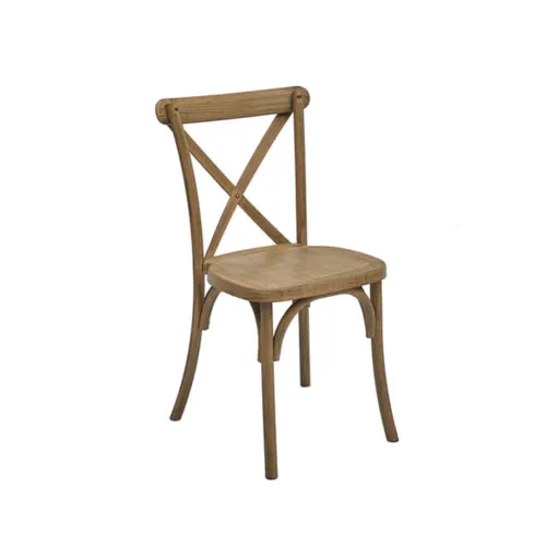🪑Rustic Crossback Chair 