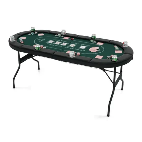  ♠️Deluxe Poker Table! ♠️ (8 Player - Folding)