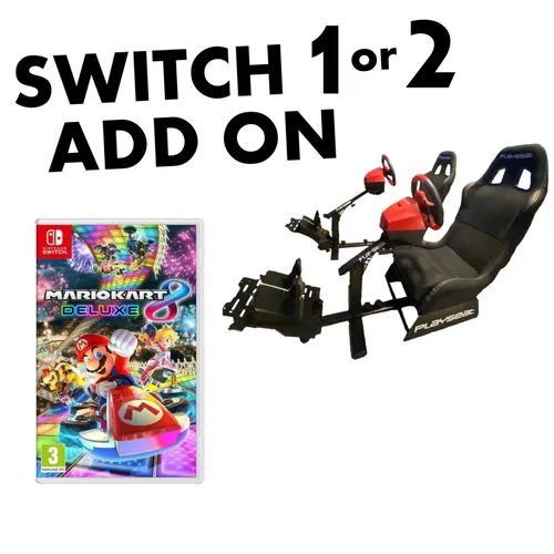 🏎️ Switch 1 or 2 Mario Kart Racing Seats 🏁