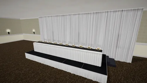10 Person Head Table Package