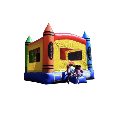 🖍️13' x 14.6' Crayon Bouncer🖍️