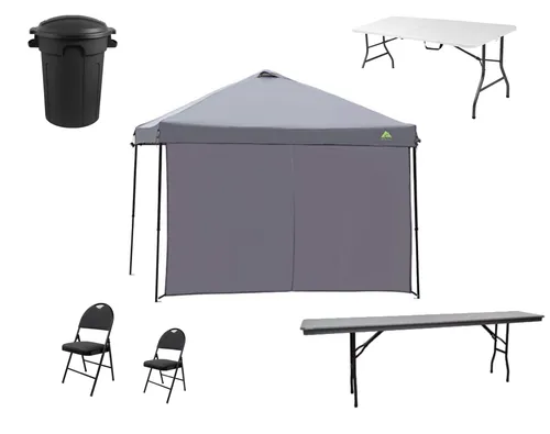 10x10 Popup Tent Basic Vendor Tent Package