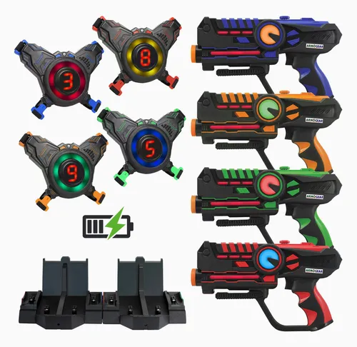 Professional Laser Tag Guns (4 guns)
