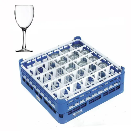 🍷 Rack of 25 Wine Glasses 