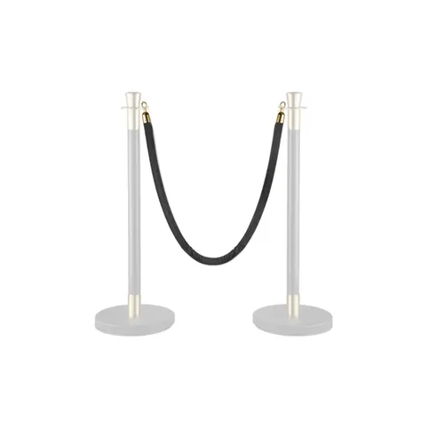 Stanchion Rope Black Velvet (5ft)