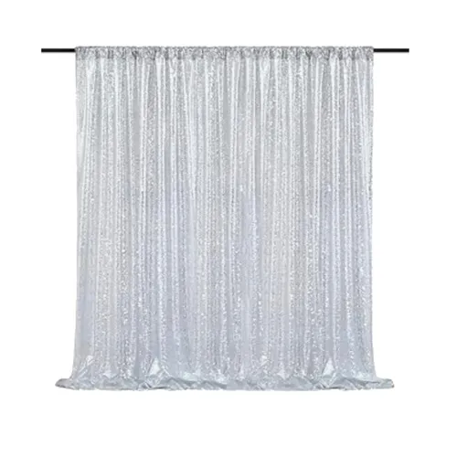 7x7 Silver Sequin Backdrop (stand not included)
