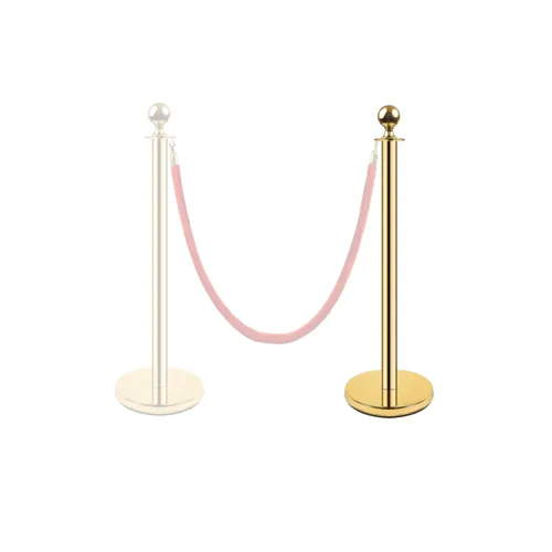 Gold Stanchion Post (Single Post Only)