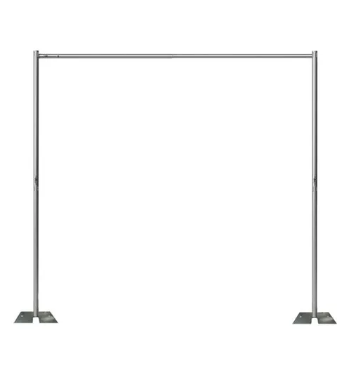 8ft Tall 6-10ft W Backdrop Stand