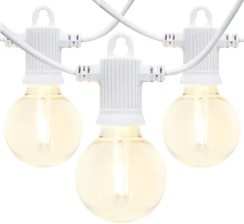 50ft Strand Of White Premium LED Cafe Lights