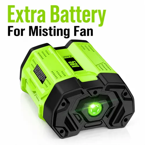 Extra Battery for Battery Powered Misting Fan