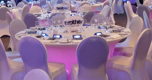 Stretch Table Lighting Package (Round)