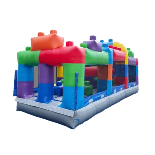 🧱 Building Block Obstacle Course – 20ft