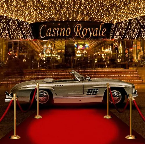 Casino Royale Themed Backdrop