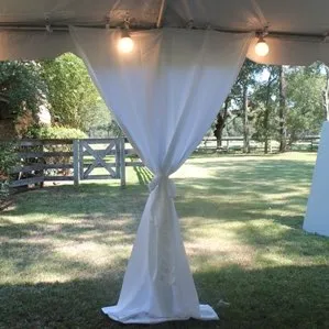 Tent Leg Drape