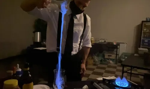 Tableside Flambe Coffees To Your Door (For 25 Guests)