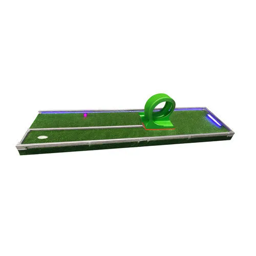 Mobile Mini Golf Hole 3 – Neon Velocity Loop