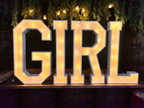GIRL Light Up Sign