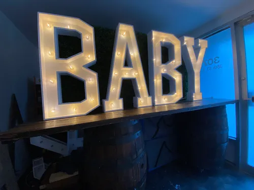 Baby Light Up Sign