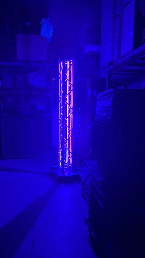 Lighting Truss W/Blacklights