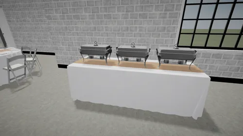 Catering Table (Burlap Bundle 1)