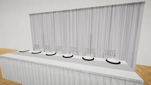 6 Person Head Table Package 1