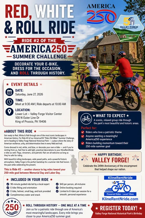 June 27 - Red, White & Roll Ride