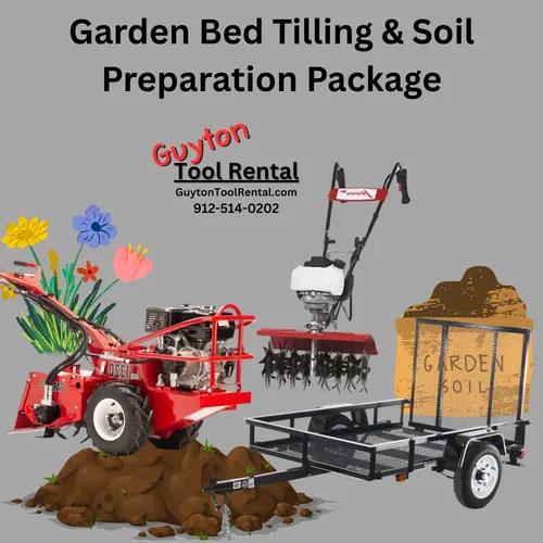 Garden Bed Tilling & Soil Preparation Package