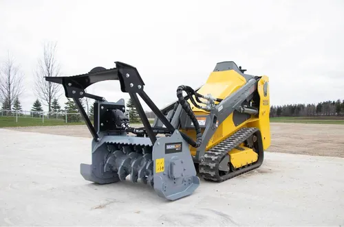Universal Mini Skid Steer Forestry Mulcher Attachment