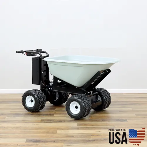 8 cu-ft Electric Dump Cart