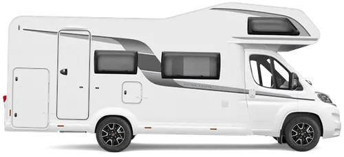 Optima A65 KM Ontour Alkoven - beschränkte KM. Im Paket enthalten sind: