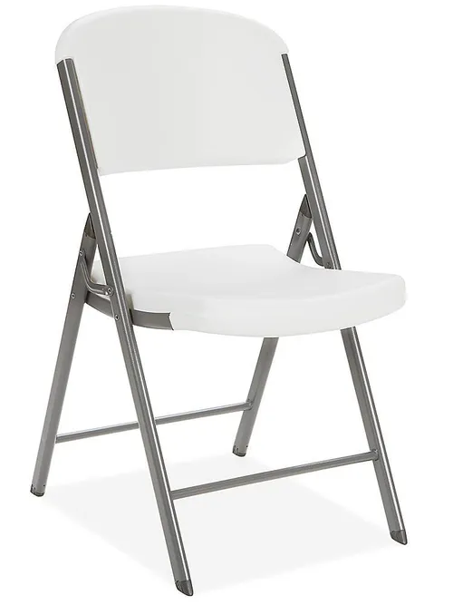 Foldable White Chair