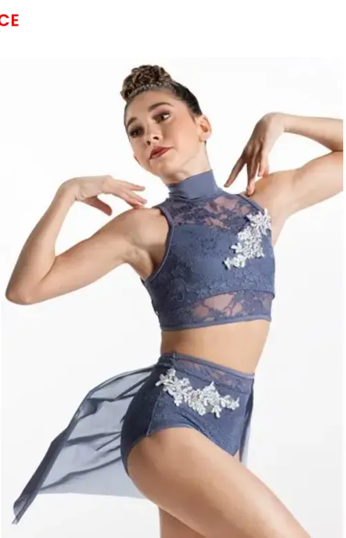 DC63 VIOLET CROPPED 2 PIECE