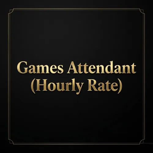 Add-on: Games Attendant (Hourly)