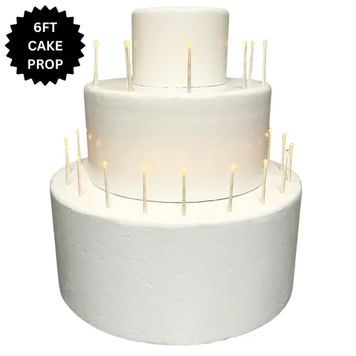 Pop-Out Birthday Cake Prop 6ft