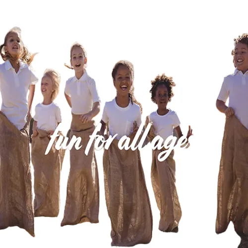 Giant Burlap Potato Sack Race Bags (12) - 23x40
