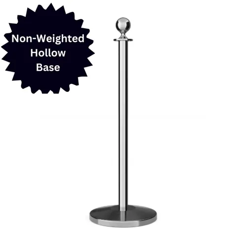 Chrome Stanchion - Hollow Base