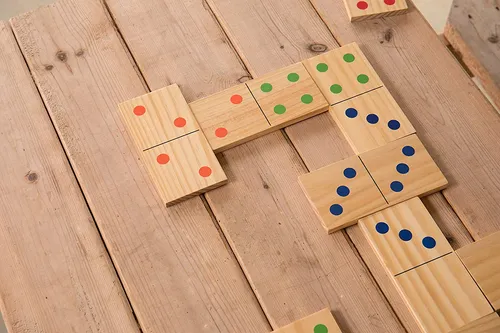 Giant Dominos - 28 Piece Wood Set