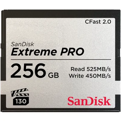 Sandisk Cfast 2.0 Extreme Pro 256gb