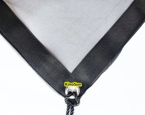 8x8' White Net Silk 1/4