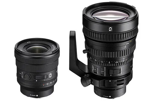 Sony PZ Zoom Lenses SET