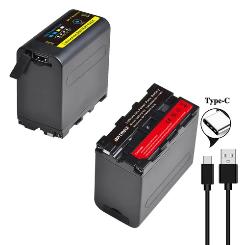 Batmax NP-F Battery USB-770 