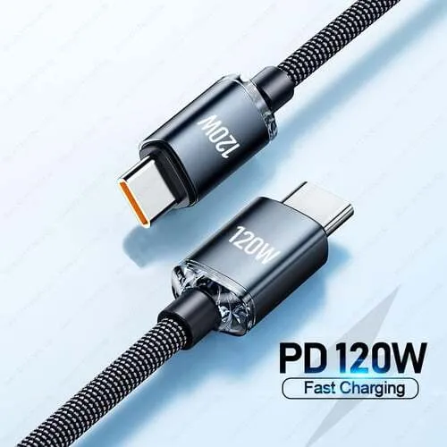 PD 120W Charging Cable USB-C to USB-C