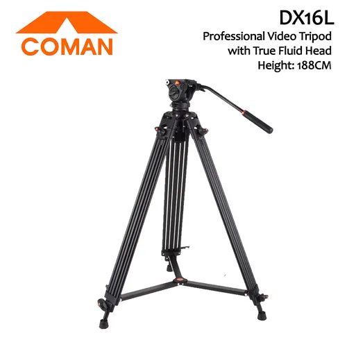 coman dx16L video tripod