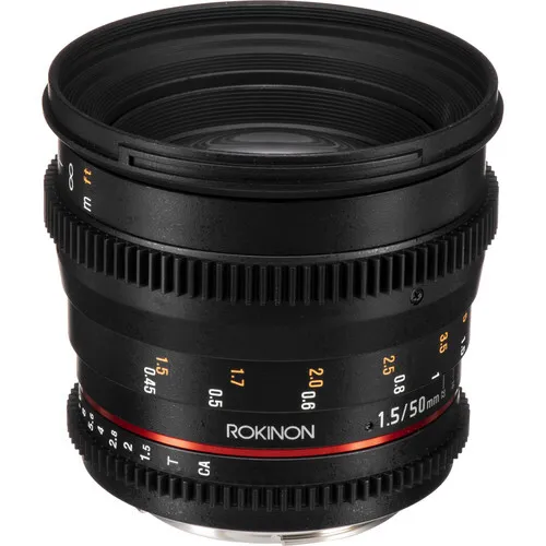 Rokinon 50mm T1.5 Cine DS Lens for Canon EF Mount