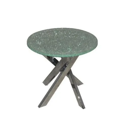 Lucy Glass Side Table
