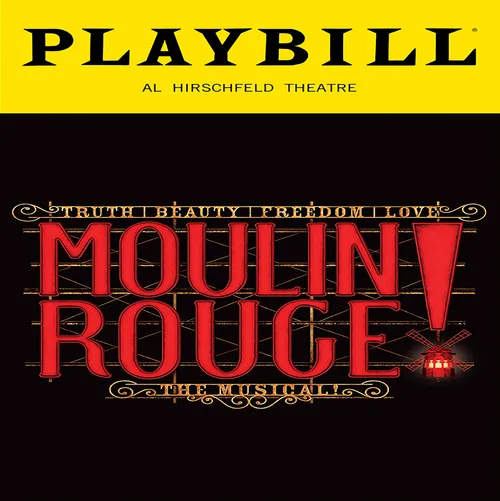 Graphic Playbill Moulin Rouge (8' x 8')